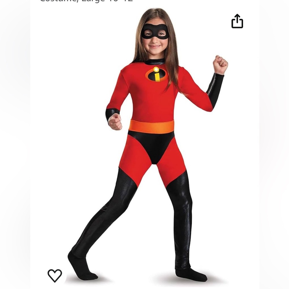Disney's Incredibles Superhero Costume - For Girl